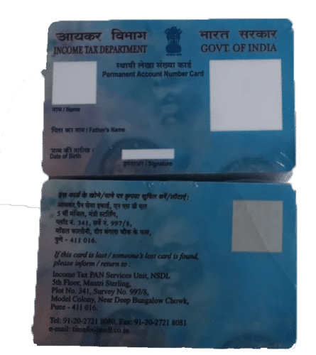 PRE-PRINT PAN CARD SUPPLIERS IN HYDERABAD