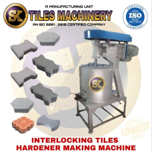 Interlocking Tiles Hardener Making Machine
