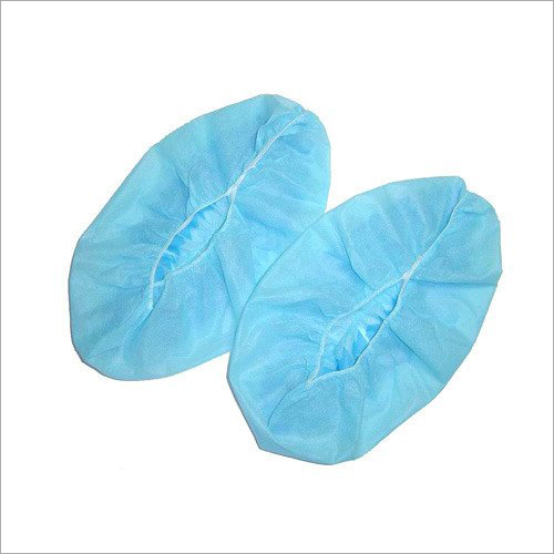 Blue Pe Poly Disposable Shoe Cover
