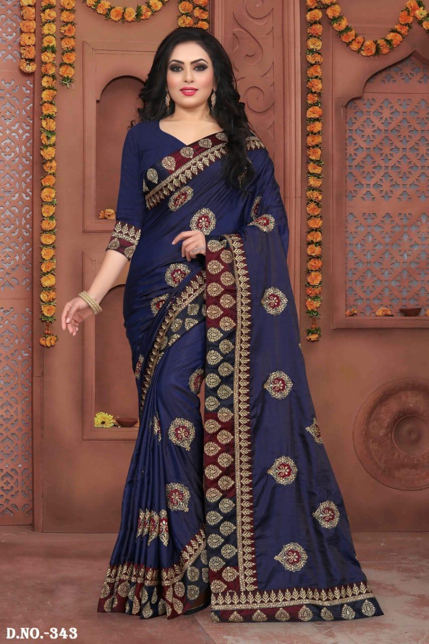 Fancy Assam Silk Saree