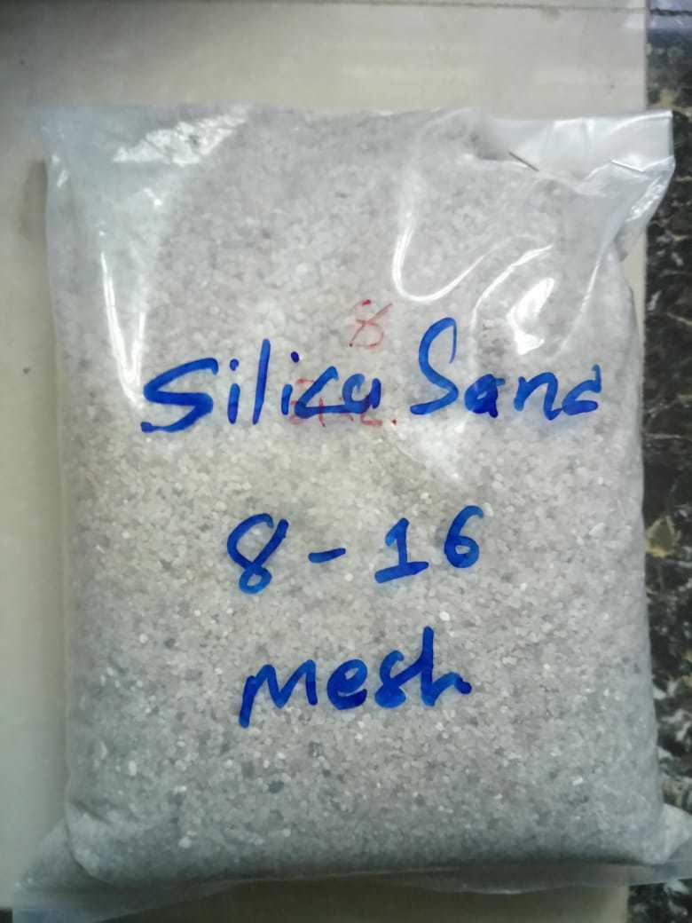 WASH AND DRY Natural Round Silica Sand Price Per Ton At Best Price 