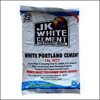 Jk White Cement - Portland Cement, 1 Kg Bag, Bright White Color - Superior Strength, Aesthetic Finish, Ideal For Mosaic Tiles And Decorative Applications