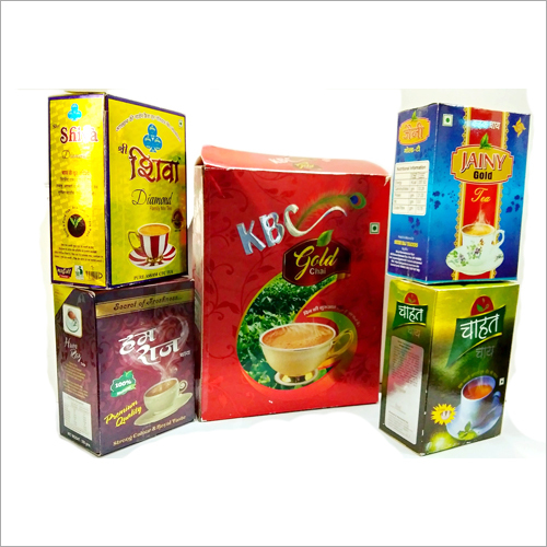 Duplex Paper Tea Packaging Box Size: Available In All Size