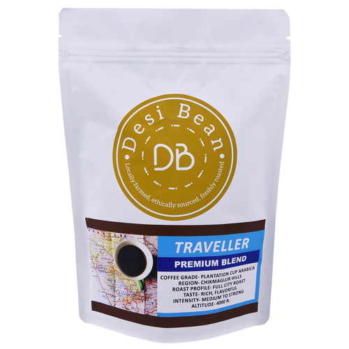 Plantation Cup Arabica Coffee - Full City Roast Rich & Flavorful Blend with 30% Caffeine