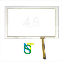 4.8 Inch 4 Wire Resistive Touch Screen
