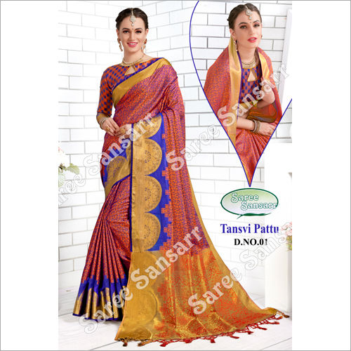 Tansvi Pattu Saree