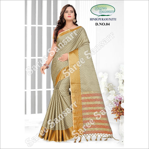 Designer Hindupuram Pattu Saree