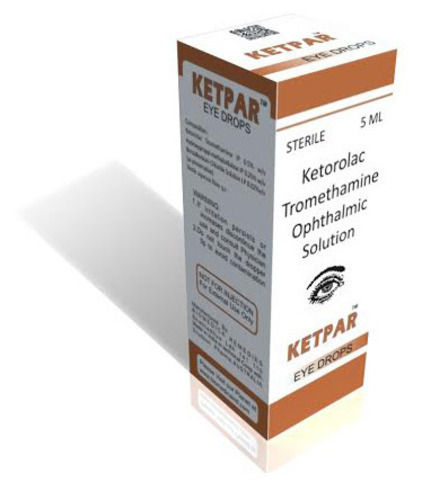 Ketorolac Tromethamine Ophthalmic Solution