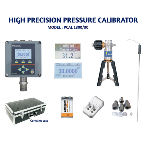 Pressure Calibrator - Accuracy: A  0.05%Fs  %