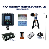 Pressure Calibrator - 100 X 100 X 55 Mm, Grey | Accuracy Â± 0.05%, 9v Dc Rechargeable Battery, Ideal For Industrial Pressure Measurement