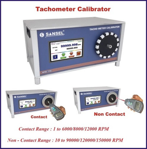 Tachometer Calibrator By SANSEL INSTRUMENTS & CONTROLS