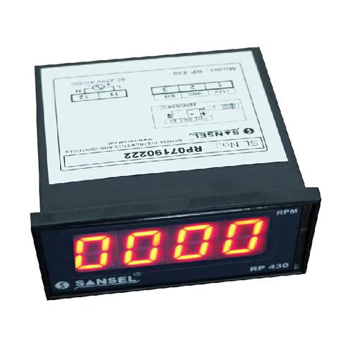 RPM INDICATOR By SANSEL INSTRUMENTS & CONTROLS