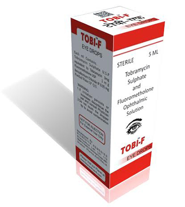 Tobramycin Sulphate and Fluorometholone Ophthalmic Solution By KAVYA PHARMA