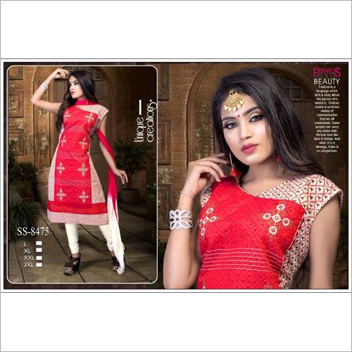 Available In Different Color Ladies Churidar Salwar Suit