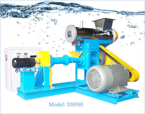 WIPL Automatic Floating Fish Feed Extruder Machine - M S, 1780x1470x1000 Inch, 50 Kg/Hr, 12 Hp | Compact Structure, Eco Friendly, High Efficiency, Low Noise, Lower Energy Consumption, Free Stand Installation