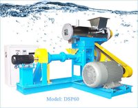Wipl Automatic Floating Fish Feed Extruder Machine - M S, 1780x1470x1000 Inch, 50 Kg/hr, 12 Hp | Compact Structure, Eco Friendly, High Efficiency, Low Noise, Lower Energy Consumption, Free Stand Installation