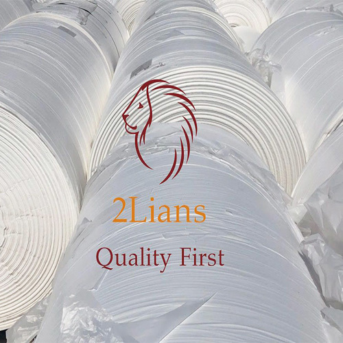 High-Density Polyethylene Hdpe Film Roll Plastic Scrap Hdpe Blowing Natural Industrial Waste