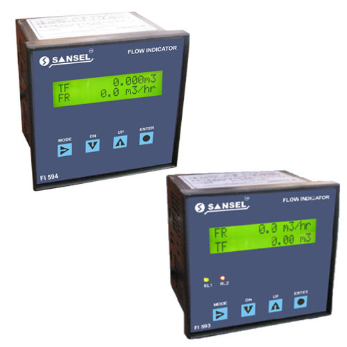 FLOW INDICATOR, CONTROLLER & TOTALIZER