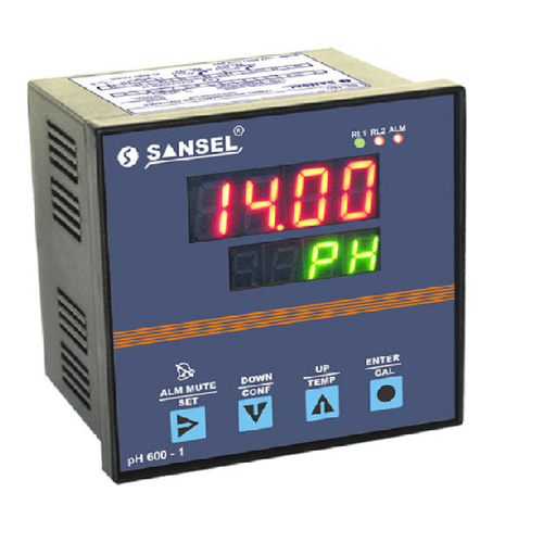 ONLINE PH CONTROLLER/INDICATOR By SANSEL INSTRUMENTS & CONTROLS