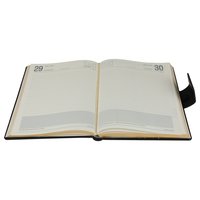 B5 Size - One Day to a Page New Year Diary with Magnet Flap