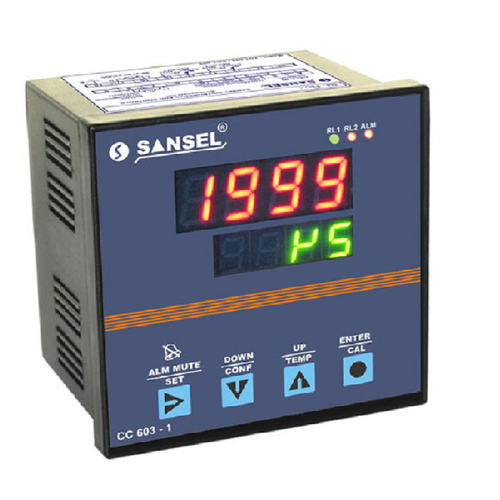 ONLINE CONDUCTIVITY CONTROLLER/INDICATOR By SANSEL INSTRUMENTS & CONTROLS