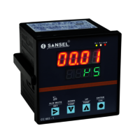 Online Conductivity Controller - 4 + 4 Digit Red Led Display, 0 To 20s Range | Compact Size 96x96x85mm, Adjustable Relay Outputs, Modbus Rtu Communication, Inbuilt Buzzer Alarm