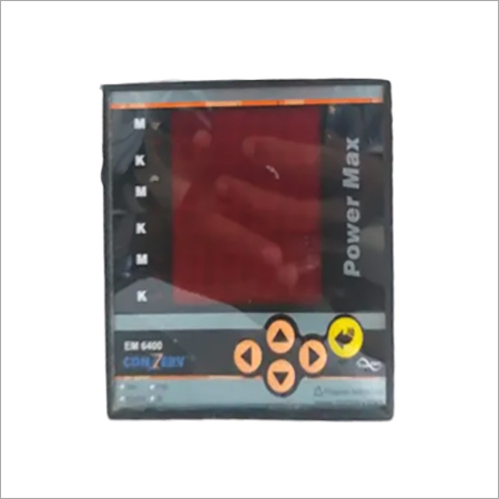 EM 6400 Digital Energy Meter - Used Fully Functional | Standard Quality Matte Black Finish
