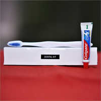 Hotel Dental Kit - Plastic Material, White Color | Essential Travel Oral Care Set