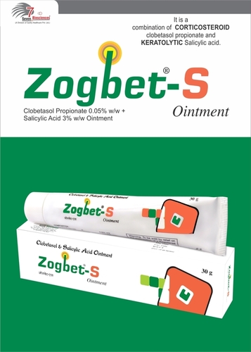 Clobetasol 0.05%w/w + Salicylic acid IP 3% w/w