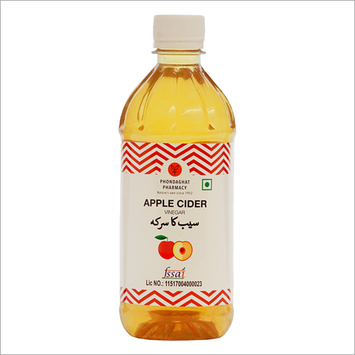 Apple Cider Vinegar - Fresh Apple Ingredients, 18 Months Shelf Life - Naturally Sour Taste, Preserved for Quality