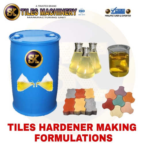 Tiles Hardener Chemical Formula Application: Use For Solid & Good Quality Paver Block