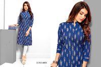 Original Cotton ikkat Print KURTI