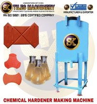 Chemical Hardener Making Machine - Stainless Steel, Liquid Form, Blue | Easy Installation, High Operational Fluency, Rust-proof Finishing