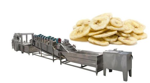 Batch Type Potato and Banana Chips Making Machine - 300 Kg/Hr Capacity, 20 Hp Power | Eco-Friendly, High Efficiency, Low Noise, Compact Structure