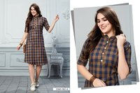 Cotton Twirl Kurtis