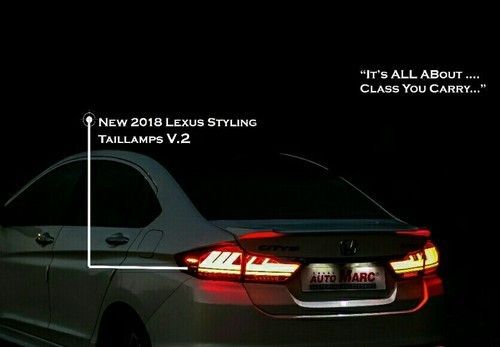 New Honda City Tail Light