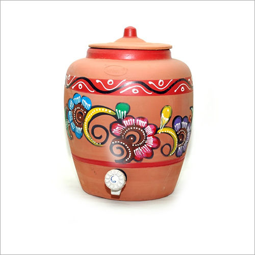 10 Ltr Clay Water Pot