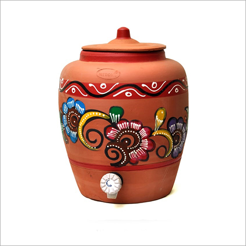 7 Ltr Clay  Water Pot