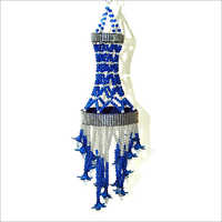 Embroidery Blue Hanging Jhumar