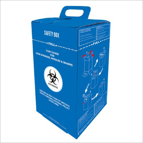 Medical Syringe Safety Box Use: Hospital
