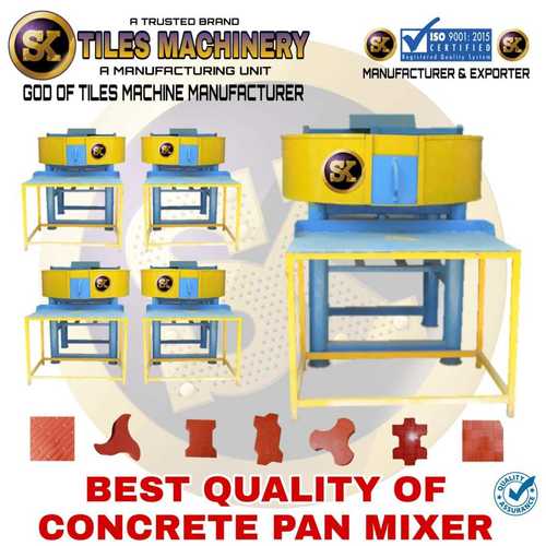 Pan Mixer Machine