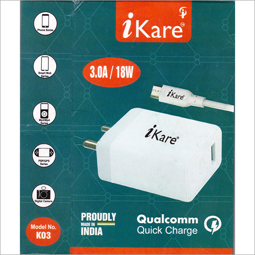 18 W Quick Mobile Charger