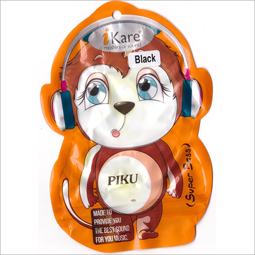 Black Super Bass Mobile Earphone