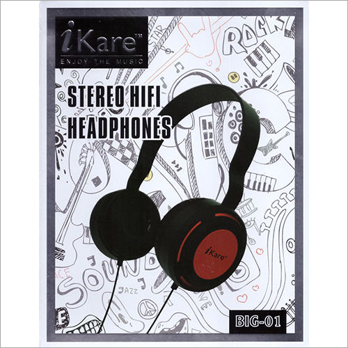 Black Stereo Hifi Headphones at Best Price in New Delhi R S