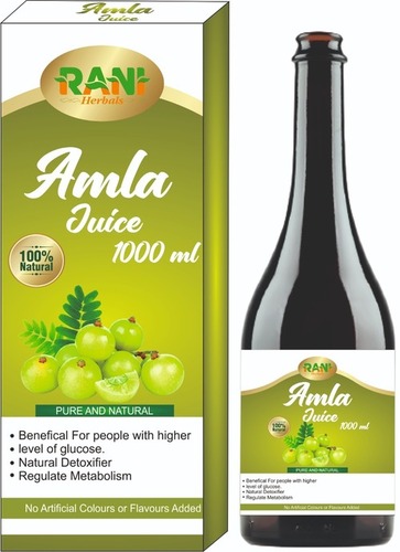 Organic Amla Juice By RANI HERBALS