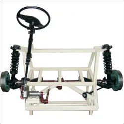 Cut Section Model Of Steering Gear Box Working With Wheel trainer By SENCO INSTRUMENTS