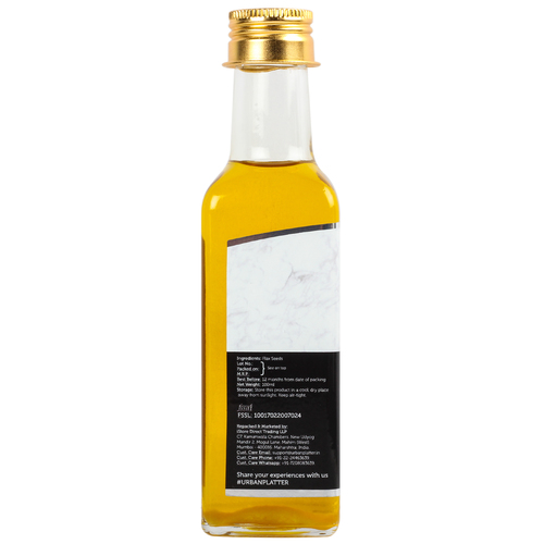 Cold Pressed Flaxseed Oil