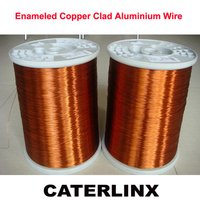 Alambre revestido de cobre esmaltado del aluminio (CCA)
