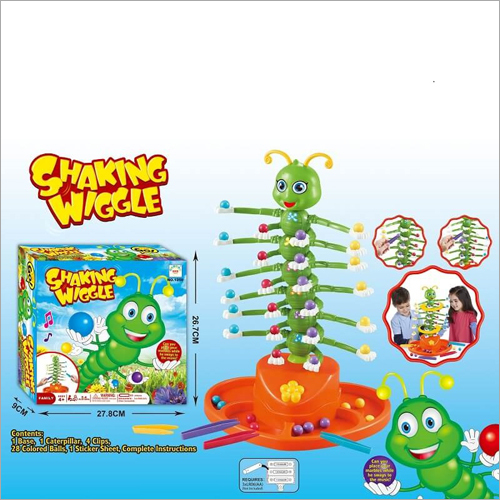 Battery Operated Shaking Wiggle Toy - Plastic Material Multicolor Design | Engaging Playtime for School and Play School Activities