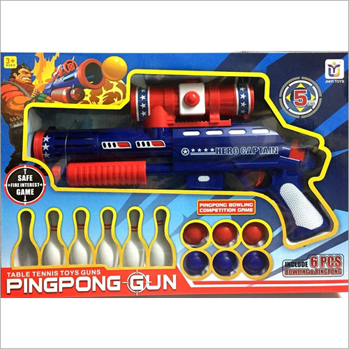 Available In Multicolor Pingpong Table Tennis Toy Gun